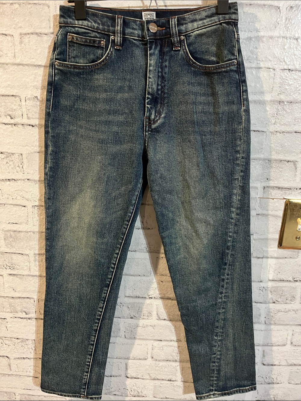 Toteme twisted seam jeans
